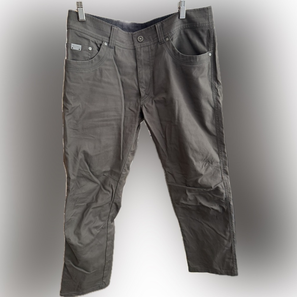 Kuhl Men's gravel Gray Kanvus pants 34x30 tagged worn once